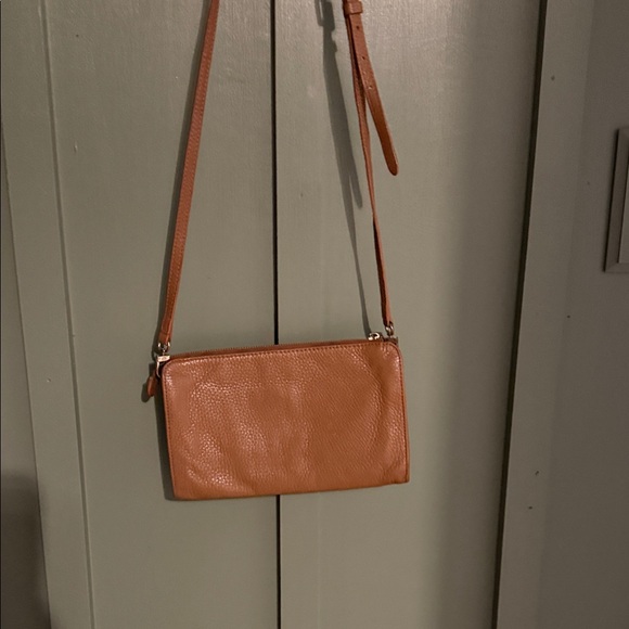 Tory Burch Brown Leather Crossbody Bag - Picture 3 of 4